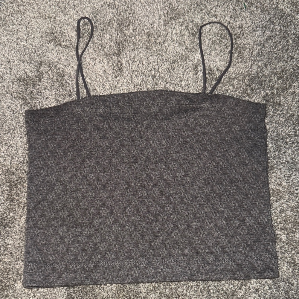 American Eagle Outfitters Charcoal Camisole